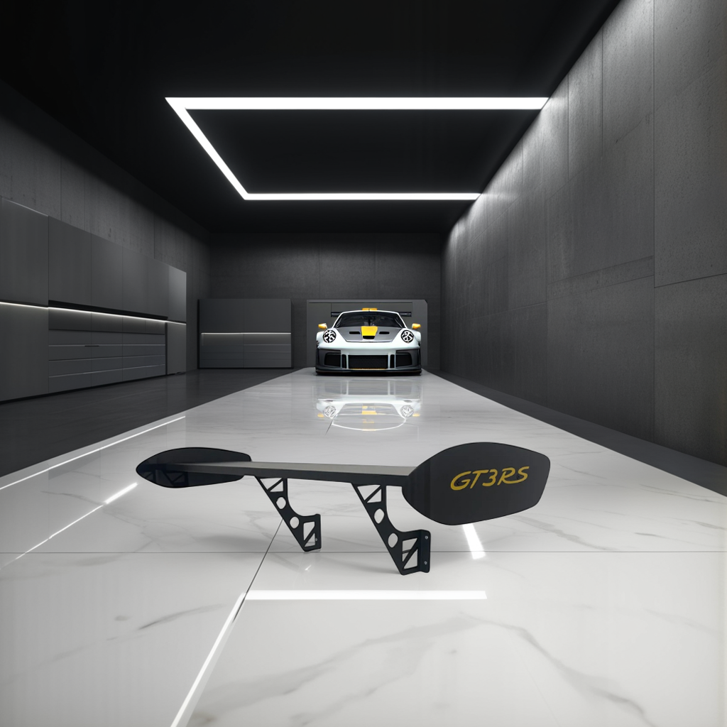 991 GT3 Style SPOILER SHELF - BLACK